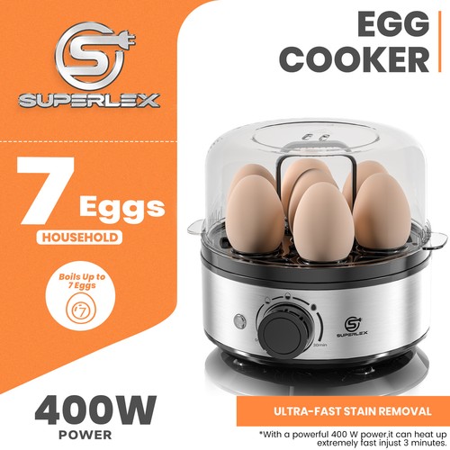 Superlex egg food steamer - food,
