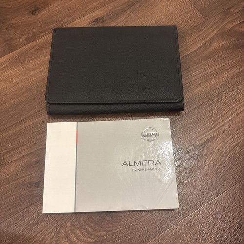 Nissan almera owners handbook - nissan,