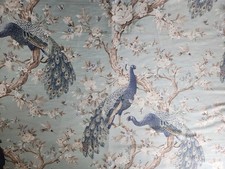 Laura Ashley Belvedere Duck Egg Faux Silk Per Metre