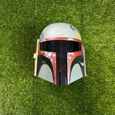 Star Wars Boba Fett Helmet Electronic 2009 Hasbro No Antenna Tested Working