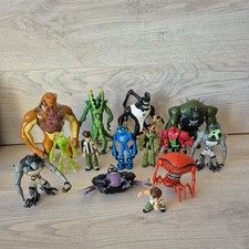 Cartoon Network Bandai Ben 10 Action Figures Bundle Job Lot Of 14 Figures RARE