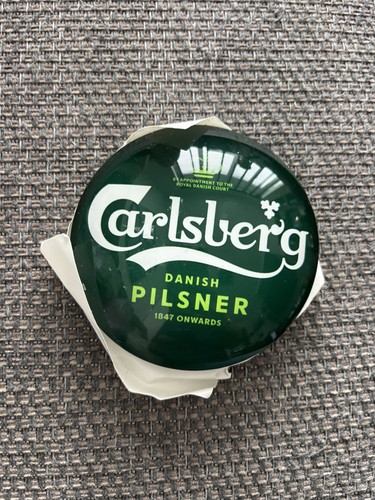 Carlsberg beer pump badge - carlsberg,