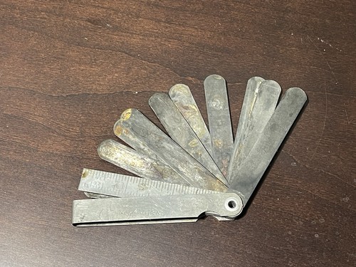 Vintage feeler gauge made - ,