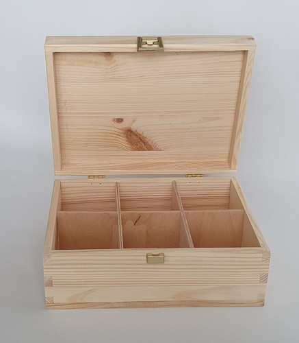 Wooden box tea - box, 6