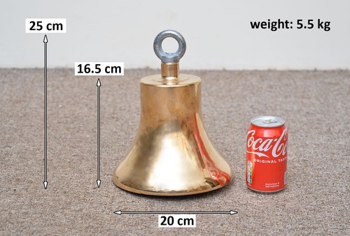 Used ships bell vintage bronze - used,