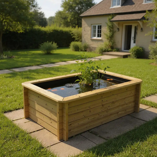 Wooden pond 1m - pond, x