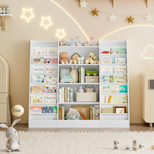 Kids Bookshelf Toy Storage