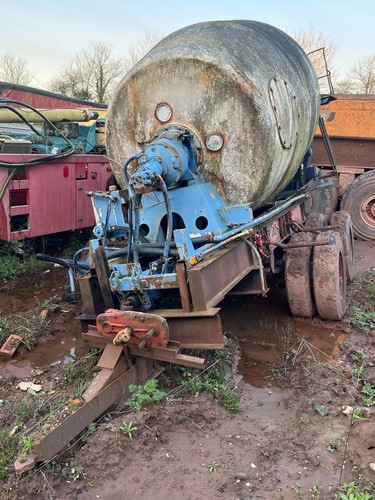 Concrete cement mixer tractor - cement,