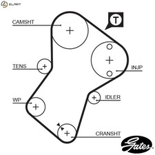 TIMING BELT 5049XS FOR GEO