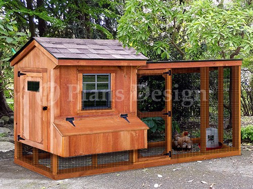 Chicken coop plans with - chicken, kennel