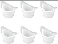 Juliyeh 24Pcs Silicone Eye Wash Cups Resuable Non Sterile Eye Bath Cups Eye Cups