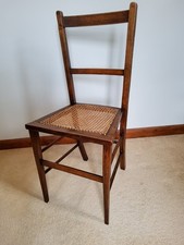 Antique edwardian cane chair - antique,