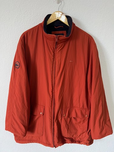 Lacoste mens large orange - large, zip