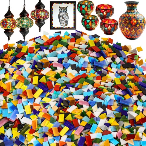 1200 mixed shapes - 1200+, glass