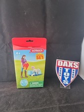 Schleich 42744 Horse Club Birthday party with Lisa play set Girl & Dog Figures 