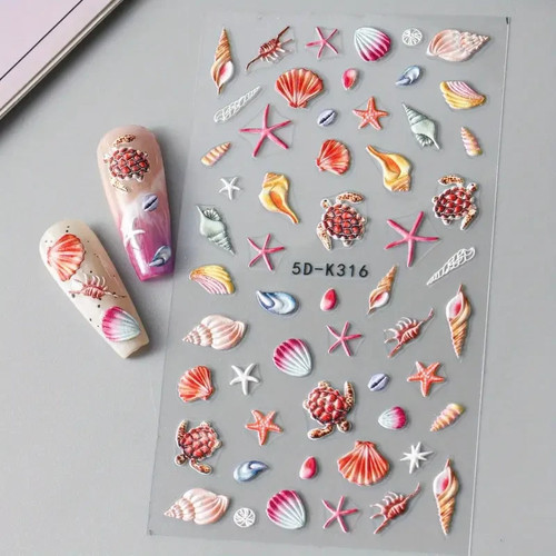 Nail art stickers decals - art,