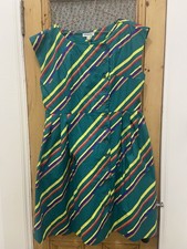 Emily and Fin green striped