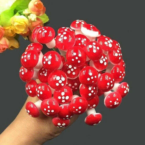 40x 2cm mini toadstool - 40x,