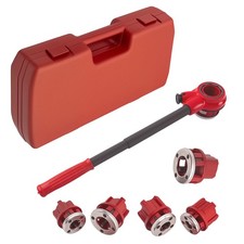 8pcs Pipe Threading Kit BSPT