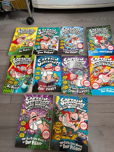 Captain underpants book - underpants:, 10