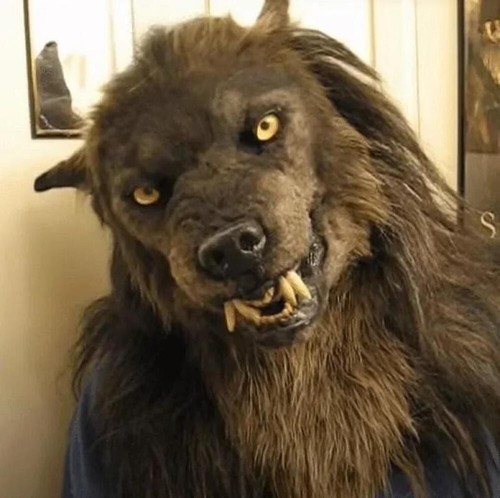 Super realistic werewolf - super,
