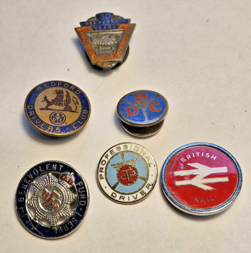 Vintage badges british rail - badges,