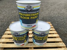 20 LITRES HARD WEARING MID GREY SHOWROOM/GARAGE/WAREHOUSE/CONCRETE FLOOR PAINT