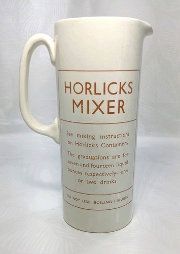 Vintage horlicks mixer jug - horlicks,
