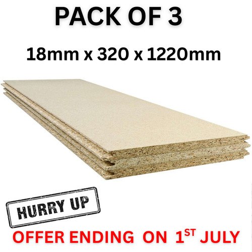 Loft panels chipboard 18mm x - chipboard,