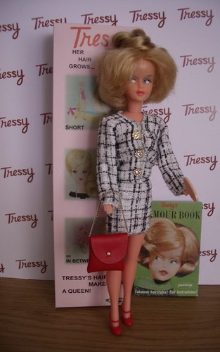 Tressy doll palitoy - tressy, dressed
