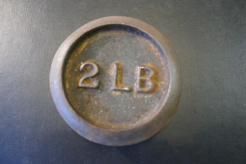 Cast steel weight early - 2,