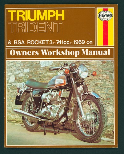Haynes bsa rocket triumph - bsa,