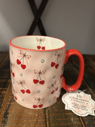 Strawberry street pink - strawberry, bow