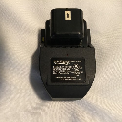 Swivel sweeper battery charger - sweeper,