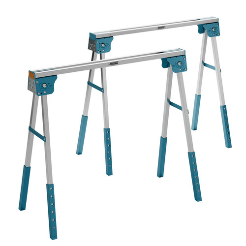 Folding sawhorse pair - folding,