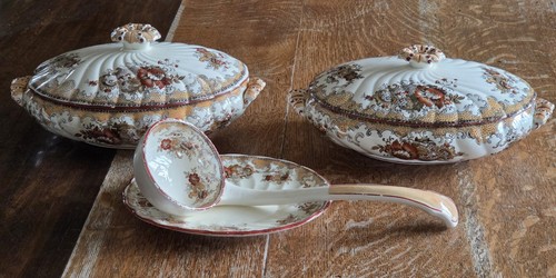 Antique tureens spoon - spoon, and