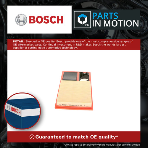 Air filter f026400035 bosch - filter,