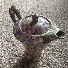 James Kent Fenton Apple Blossom Chintz Coffee Pot
