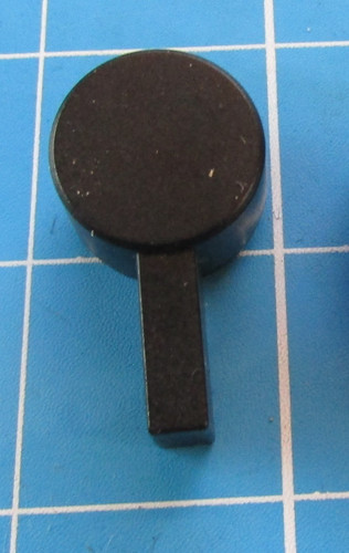 Rare vintage black knob for - rare,
