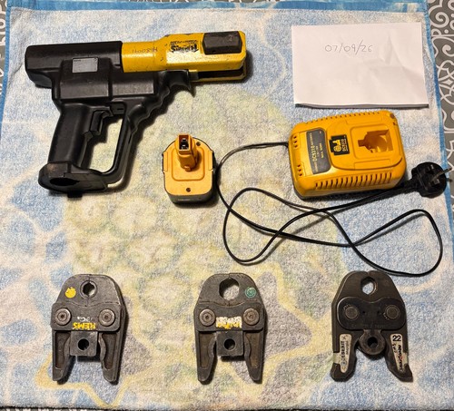Rems akku press tool - -, used