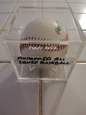 Muhammad Ali Authentic Baseball Autograph Signed 2 Certificates COA JSA/DNA Boxing