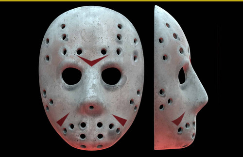 Jason vorhees helmet 3d - jason,