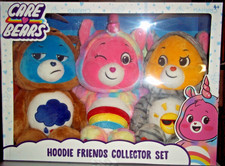 CARE BEARS HOODIE FRIENDS COLLECTOR SET GRUMPY BEAR PUPPY CHEER BEAR UNICORN