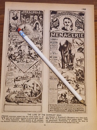 1900 sangers circus bostock - circus,