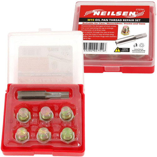 Neilsen oil sump - oil, plug