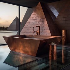 Heavy Solid Rectangular Copper