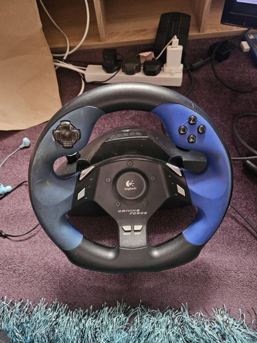 Logitech driving force - force, ps2/pc