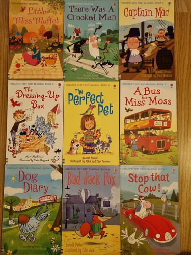 Usborne first reading books - 9,