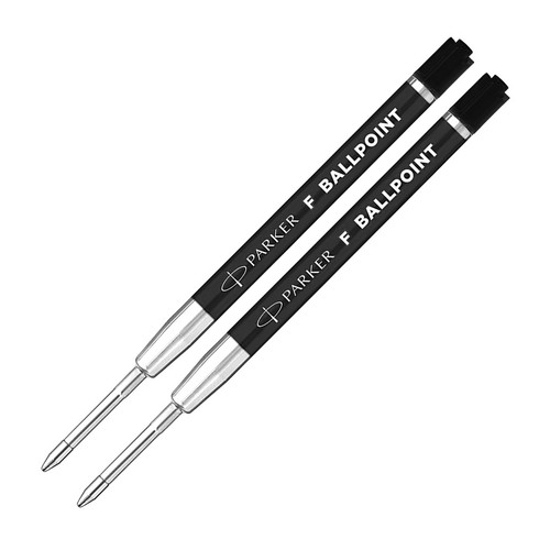 Parker pen refills black fine - refills,