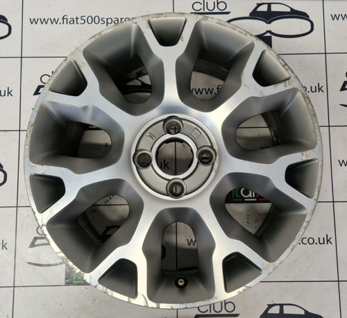 Fiat 500 diamond cut - fiat, alloy